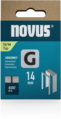 Capse Novus sarma plata, G tip 11, 14 mm, 600 buc/cutie